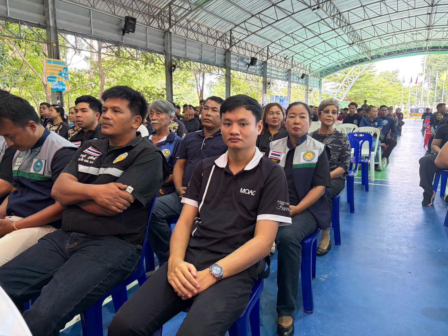 title - ส.ป.ก.จันทบุรี ร่วมติดตาม นายสุชาติ ชมกลิ่น รัฐมนตรีว่าการกระทรวงทรัพยากรธรรมชาติและสิ่งแวดล้อม ลงพื้นที่ตรวจราราชการในพื้นที่จังหวัดจันทบุรี 